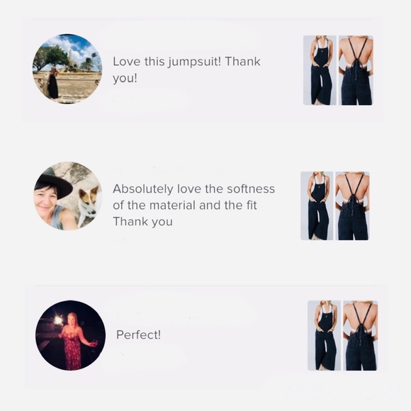 New Easel Washed Cotton Wide Leg Jumpsuit Slouchy Overalls Romper - Picture 5 of 6